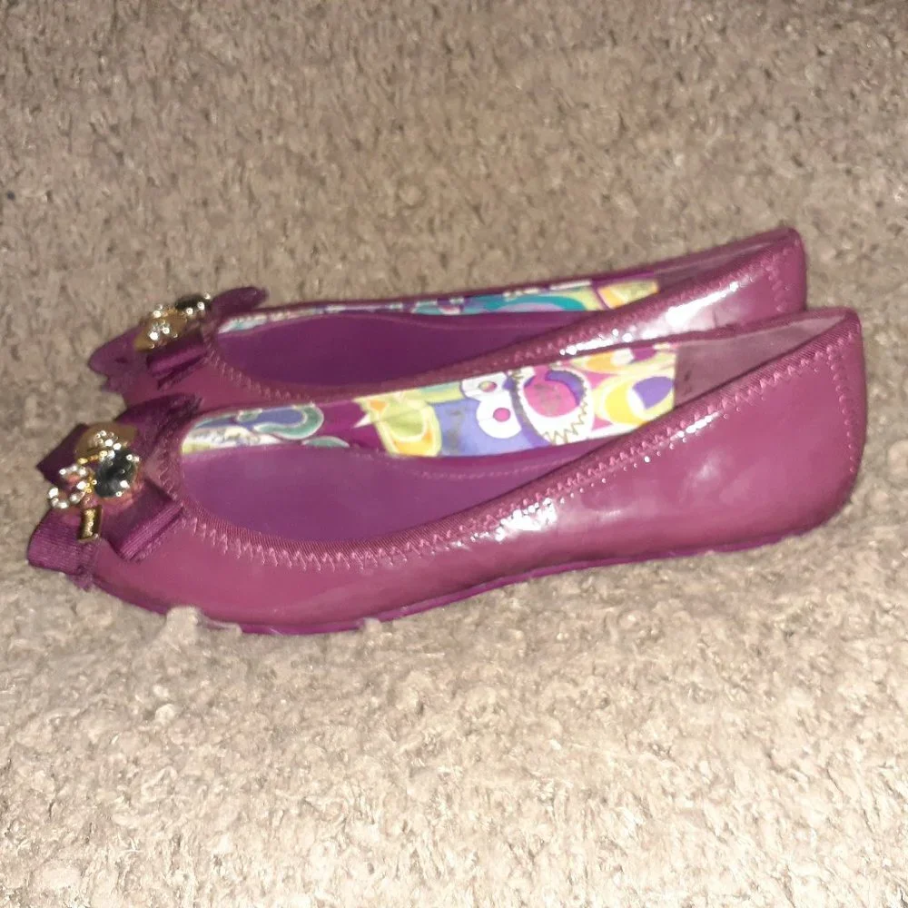 COACH-Poppy-CAPER Ballet Flats - Picture 2 of 7